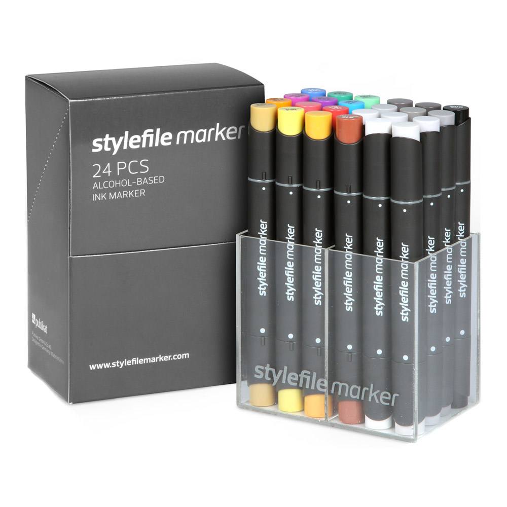 Stylefile Marker 24er Set Main A_SFS24MA_01