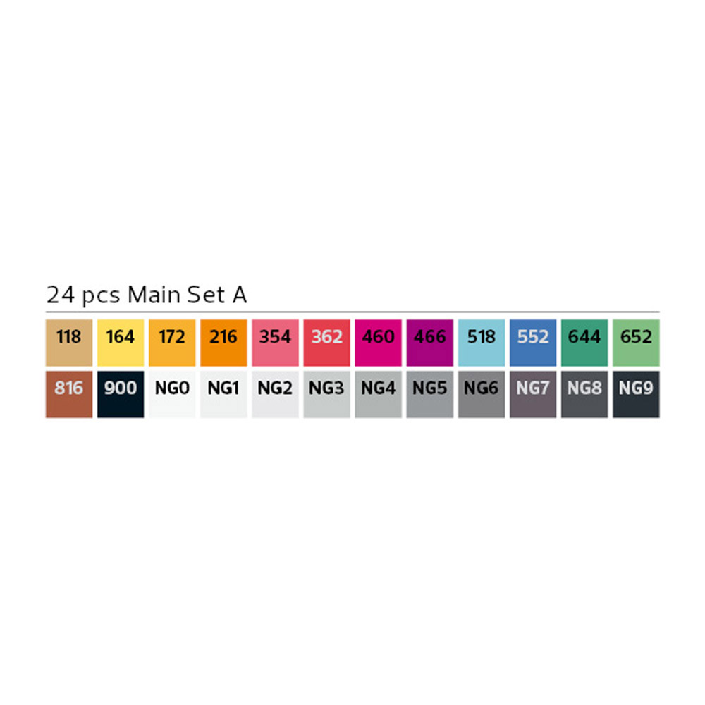 Stylefile Marker 24er Set Main A_SFS24MA_02